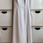 After Six  light grey maxi formal dress Photo 1