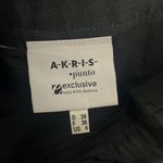 Akris Punto Fit & Flare Denim Mini Skirt in Black Size 4 EXCELLENT! Photo 5