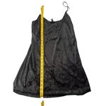 Forever 21  black velvety tank cami dress size large Photo 1
