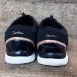 Skechers Air-Cooled Memory Foam Sneakers Women’s Sz 8 Black Quilt Copper Studded Photo 3