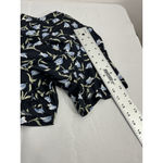 Worthington Womans Woman 22 W Blue Midi Dress Floral Short Sleeve Flowy Photo 5