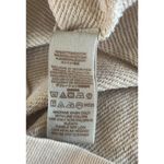 Free People  Embroidered Sleeve‎ V Neck Pullover Top Beige Bohemian Women's Photo 5