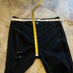 Hollister High Rise Super Skinny Distressed Black Jeans Size 7 / 28 stretchy Photo 5
