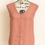 J.Crew Light Pink Silky Blouse | Size 00 | Scoop Neck Sleeveless Top Photo 0