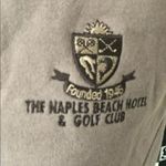 The Naples Hotel & Golf Club Womens Zipped Sleeveless Vest Size Med Tan New Photo 6