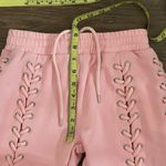 Hidden Cult Lace Up Wynn Sweat Pants Bubblegum Pink Size X Small Photo 10