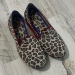 Rothy’s The Loafer Pale Cat Textile Flats Size 8 Brown Photo 0