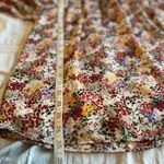 Entro Bohemian Floral V neck Long Sleeve Blouse | Size Small Photo 7