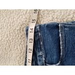 Paige Hoxton Straight Ankle Dip Dye Distressed Deconstructed Stretch Jeans Sz 28 Photo 7