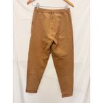 Anselmi Knit Trousers with Italian Hem Camel Size PP XXS Stretchy Comfy Lounge Brown Photo 3