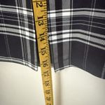 No Boundaries Y2K Punk Black White Plaid Pleated Mini Skirt Grunge Schoolgirl Skater Cosplay Photo 4