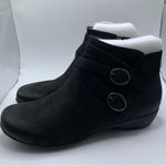 Dansko NWOB Women's  Faithe ankle boots Nubuck leather SZ 41 US10.5-11 black 1922 Photo 0