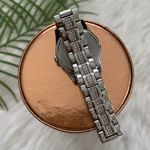 Bulova Woman’s Sterling Silver & Swarovski Watch Photo 4