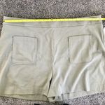 Leith Olive High Waist Pocket Shorts Photo 8