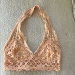 Free People  Lace Bralette, Tangerine,Size Medium,NWOT Photo 1