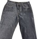 Arden B . Women's Waxed Shimmery Black Jeans Lightly Distressed Boot Cut Size 8 Photo 2