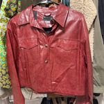 ASOS Cherry Leather Jacket Photo 2