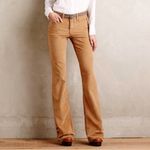 Anthropologie Pilcro Stet Button Hem Flare Cords Corduroy Pants Size 33 Tall Photo 3