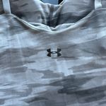 Under Armour UA StudioLux Fitted Activewear Tank Top in Gray with Built in Bra Photo 13