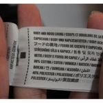 Abercrombie & Fitch Womens Black Cotton Long Sleeve Hoodie Sweatshirt Size Large Photo 3