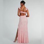 Windsor  Estella V-Neck Mermaid Long Sequin Formal Dress Photo 1