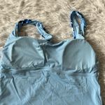 ANDIE  SwimThe Siren Tank top in blue floral size Medium Photo 9