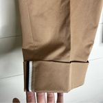 Hugo Boss  Cotton High Rise Button Fly Tachino2 Trouser in Medium Beige Photo 1