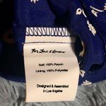 For Love & Lemons Blue Floral Romper Photo 5