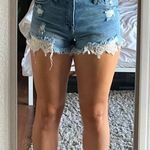 Mossimo Supply Co Distressed Denim Shorts Photo 0