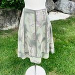 EXPRESS  Silk Paisley Skirt Photo 1