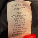 CAbi  Women Black and White Zip Down  Dress Jacket Textured Size 10 Zip Sleeves‎ Photo 4