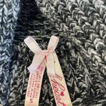 Derek Heart  Chunky Knit‎ Cardigan Sweater Juniors Size S Gray 2 Button High Neck Photo 3