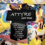Attyre Streetwear Multicolored Shacket Yellow Size M Photo 5