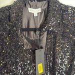 Gianni Bini NWT Gianni‎ Bini Noelle Sequin Black Shirt/Dress - Medium Photo 2