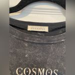 NWT Occasion Size S Black Acid Wash Distressed Cosmos Tee Shirt Moon Cycle Snake Photo 7