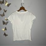 Juicy Couture White Short Sleeve Tee with Pink Logo NWT Photo 9