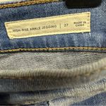 PacSun  ColorBlock High Rise Denim Ankle Crop Skinny Blue Jeans Womens 27 Photo 11