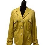 For Cynthia  Ladies Mustard Color Coat/
Jacket size L Photo 0