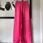 ZARA Pink Wide Leg Pants Photo 3