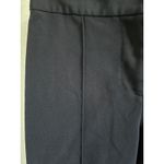 Tory Burch Navy Wool Blend Straight Leg Trousers Pants Photo 4