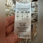 Liverpool  Shorts Women's Size Small Tan & White Casual Elastic Waist Shorts S Photo 4