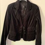 Calvin Klein Jeans Womens Black Corduroy Wide Wale Blazer Jacket Size Small Photo 1