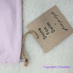 Stone Fox Swim NEW Free People x Lele knotted bandeau bikini top, size M Photo 6