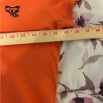Gilly Hicks  Vibrant Orange Polo Shirt Photo 3