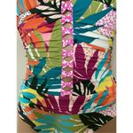 Bleu Rod Beattie New. colorful tropical print swimsuit. Size 8. Retails $129 Photo 8