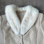 Amanda Smith  Cream Paisely Blazer & Skirt Set SIZE 8P Photo 2