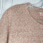 Free People  Beach Heathered Dusty Pink Asymmeteical Loose Fit Cover-Up Photo 6