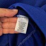 Elle -  Royal Blue‎ Top w/baby doll ruffle at waist. Size XS Photo 3