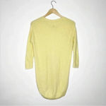 Wilfred  Scoop Neck Knit Pullover Balzac Sweater Yellow Artizia Wool Size XS Photo 4