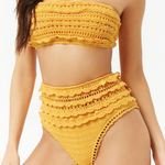 Forever 21 NEW Mustard High Waisted Bikini Set  Photo 0